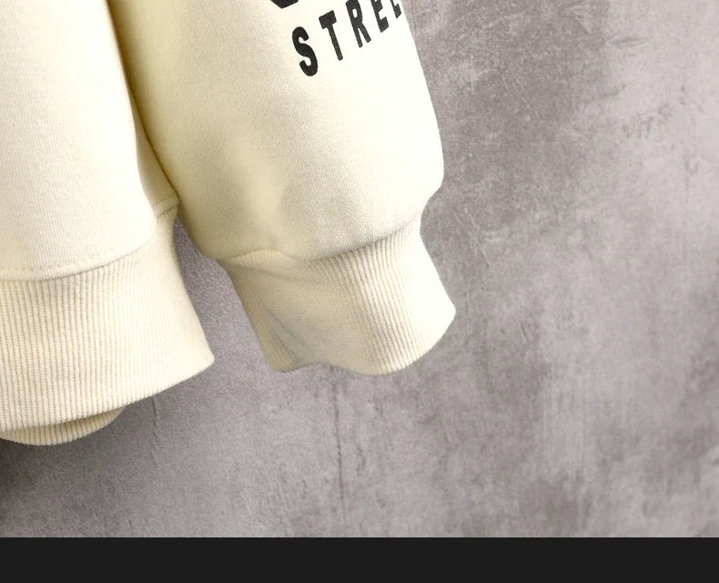 Spring  Autumn Men's Sweatshirt Japan Cartoon Cat Sportswear Long Sleeved O Neck T-shirt  Harajuku High Street Men Clothing 2024