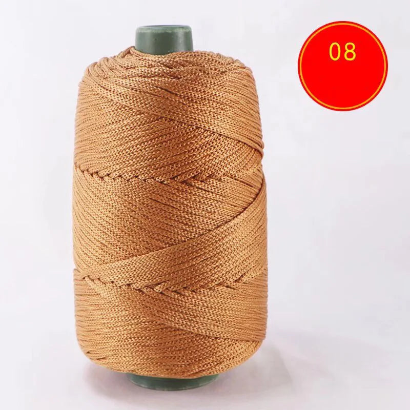 225g Lightweight Ice Silk Thread Handcrafted for Summer Cool Hats, Sun Hats, Storage Baskets, Seat Cushions, Yarn
