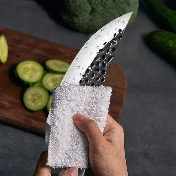 Kitchen Knife Handmade Forged Butcher Knife Boning Knives Meat Cleaver Vegetables Cutter Professional Household Chef Cook Knife
