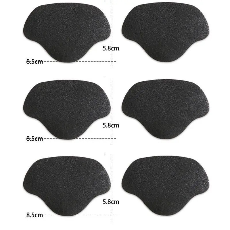Heel Repair Patches Anti-Wear Heels Protectors Self-Adhesive Heels Pads Suitable for a variety of shoes 6Pcs/18Pcs