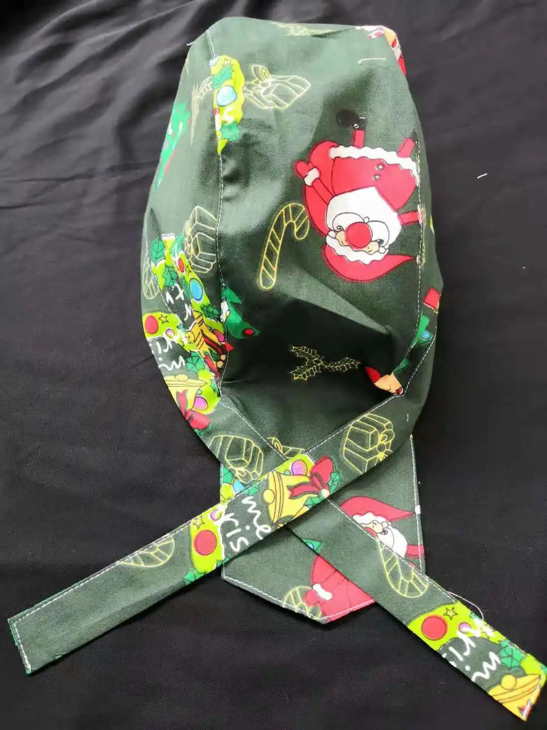Kitchen Chef Oil Proof Hat Pirate Hat Cook Cap Work Streamer Duck Lady