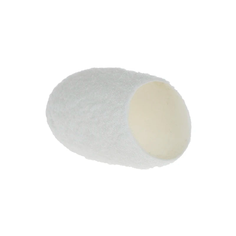 100Pcs/set Hot Sale Organic Natural Silk Cocoons Silkworm Balls Face Skin Care Scrub Purifying Acne Anti Aging Whitening