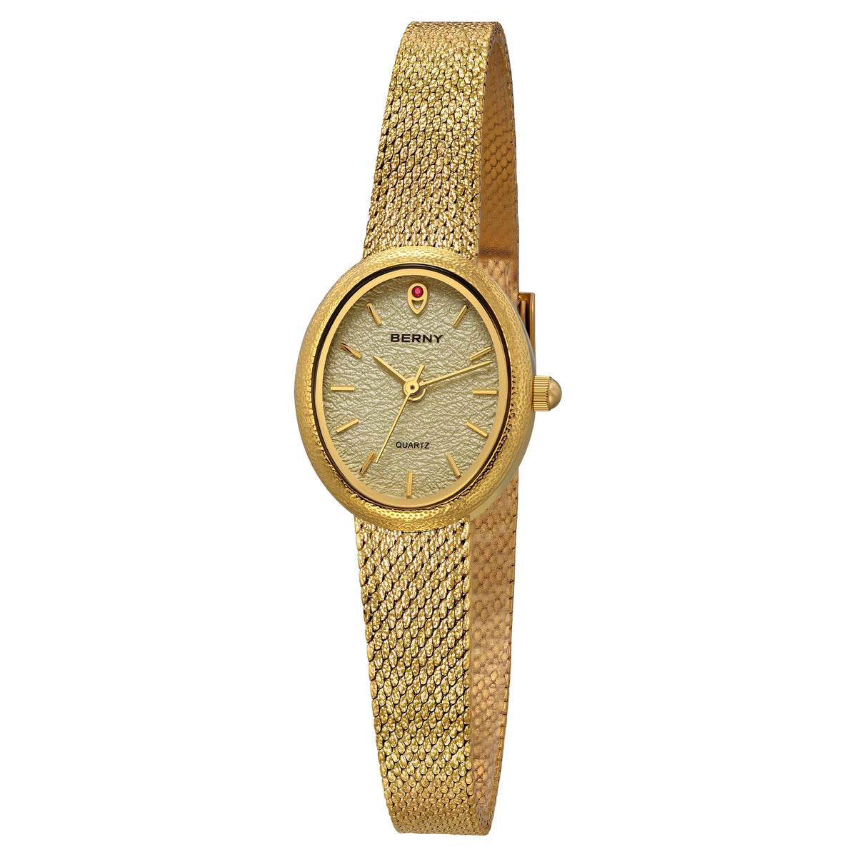 BERNY Top Gold Women's Watches Fashion Luxury Ladies Quartz