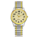 Fashion Personality Style Women Watch Casual Quartz Watch Elastic