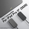 For iPad Pro Magnetic Wireless Charger Aluminum Alloy Fast Charging Smart Chargers With 2m Cord For iPad Pro 13"/11"/12.9"/10.9"