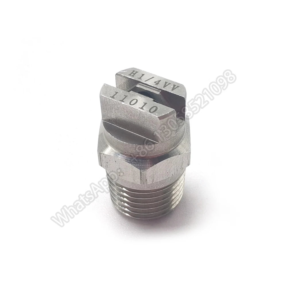 1/4‘’40/50 degree HVV HU Flat Fan Nozzle V e j e t Standard High Impact Stainless Steel Nozzle
