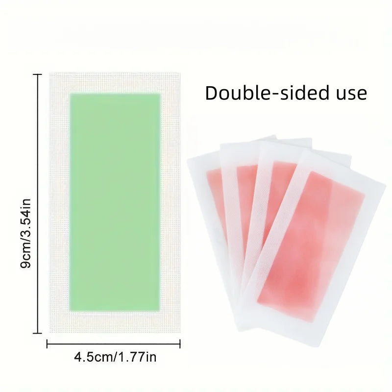 10/20/100 Pcs Depilatory Wax Strips Hair Removal Wax Paper
