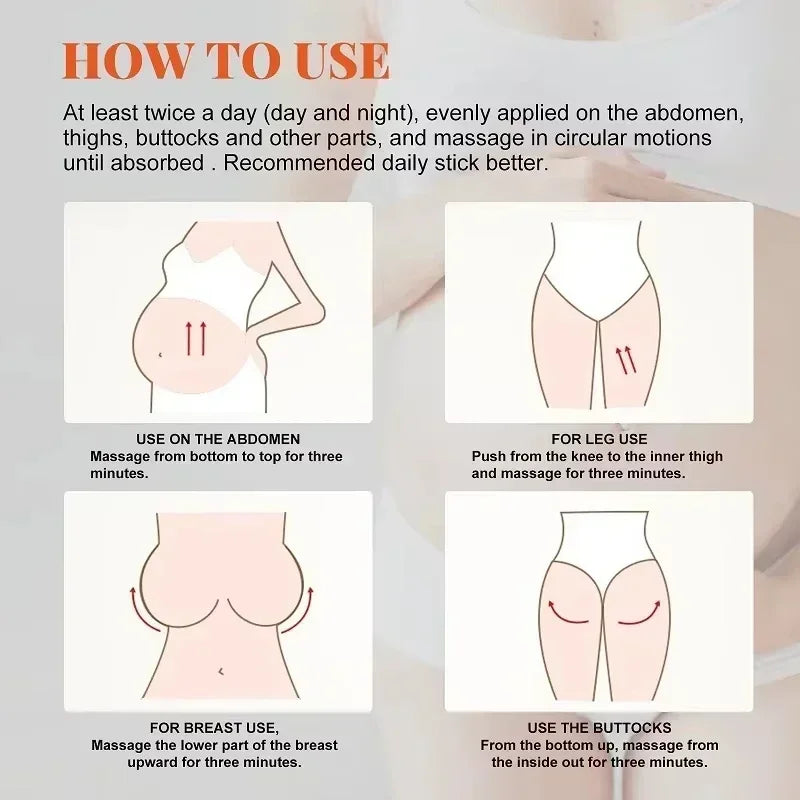 Stretch Mark Vanishing Cream Remove Body Buttock Breast Marks Effective Repair Maternity Loose Firming Skin Care