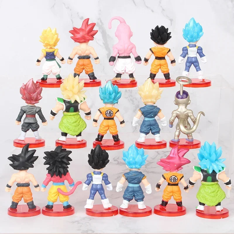 8/16/21pcs Dragon Ball Z Set Super Son Goku Vegeta