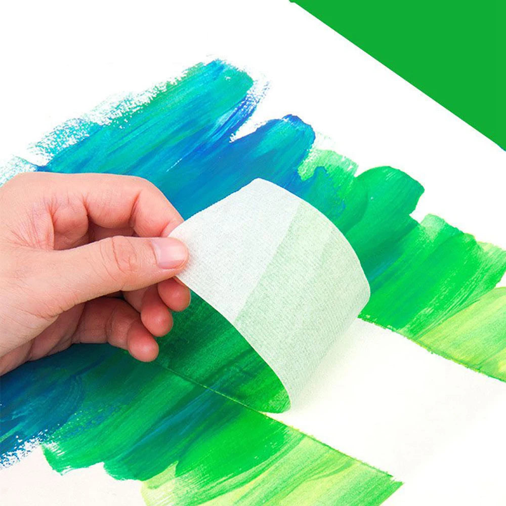12M Masking Tape White Writable Sealing Self Adhesive Tape