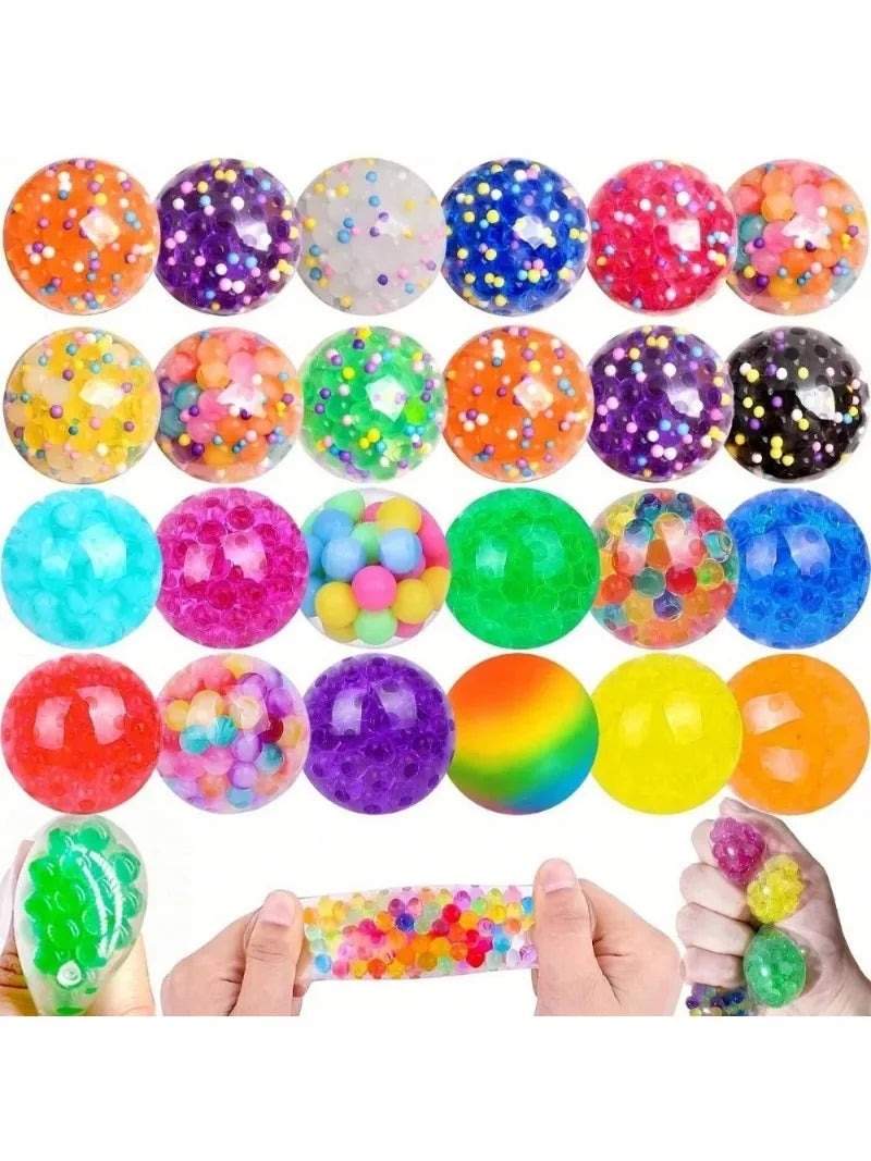 3.5cm children's grape balls vent decompression pinch Crystal beads decompression toys children's gift toys.