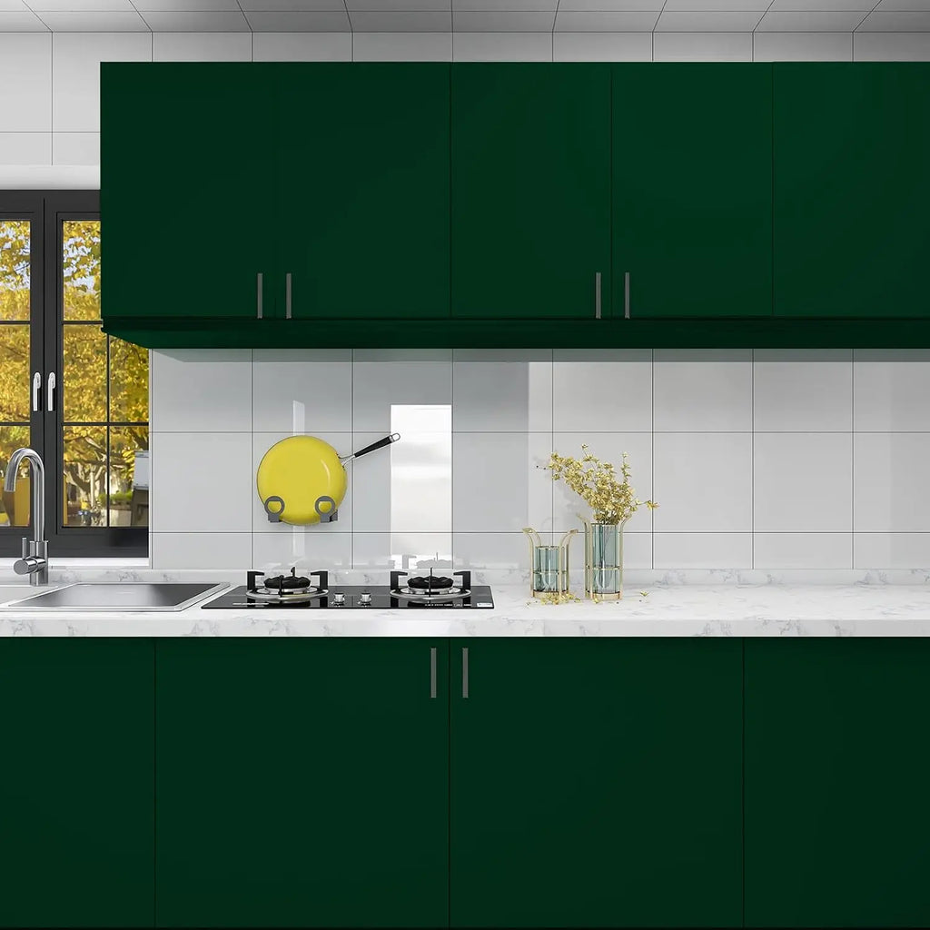 Matte PVC Waterproof DIY Self Adhesive Vinyl Wallpaper Kitchen Cabinet Desktop Contact Paper Wall Sticker Home Decor Wall in Rol