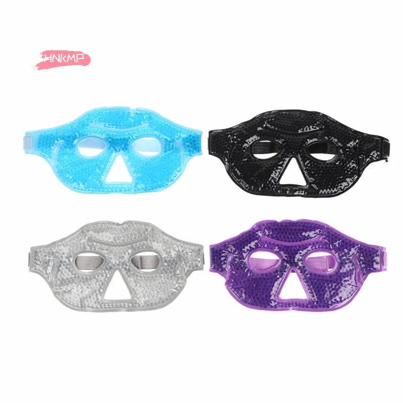 Reusable Cooling Eye Mask with Gel Beads - Cold Eye Compress for Puffy Eyes Stress Relief Dry Eye Relief SPA Skin Care Tool