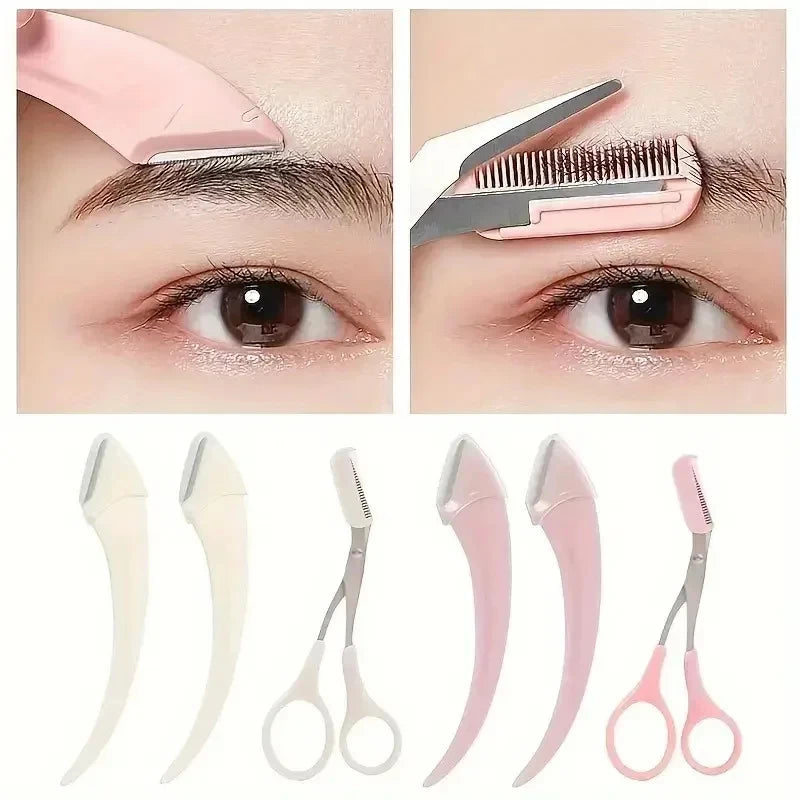 Beginner Eyebrow Trimmer Set With Scissors