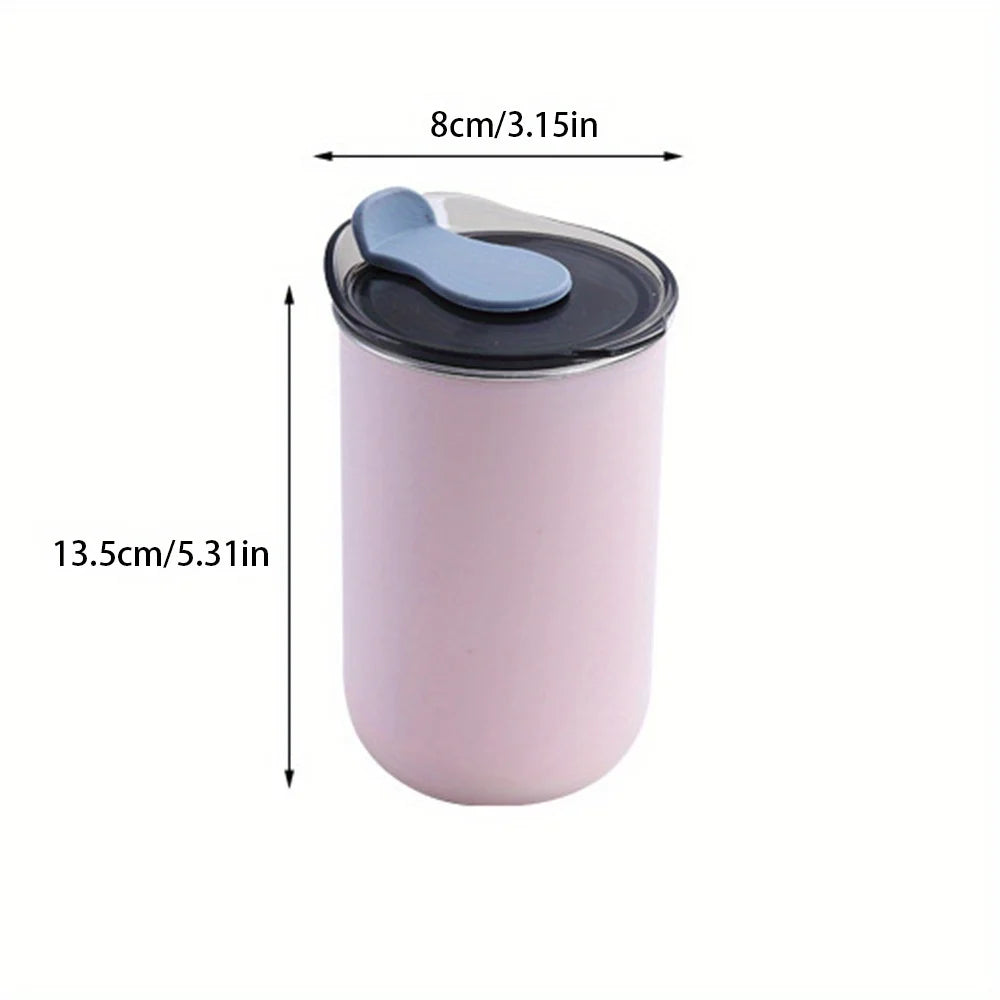 Customizable birthday flower stainless steel water cup,Customized name coffee cup，Birthday、Valentine's Day gift.