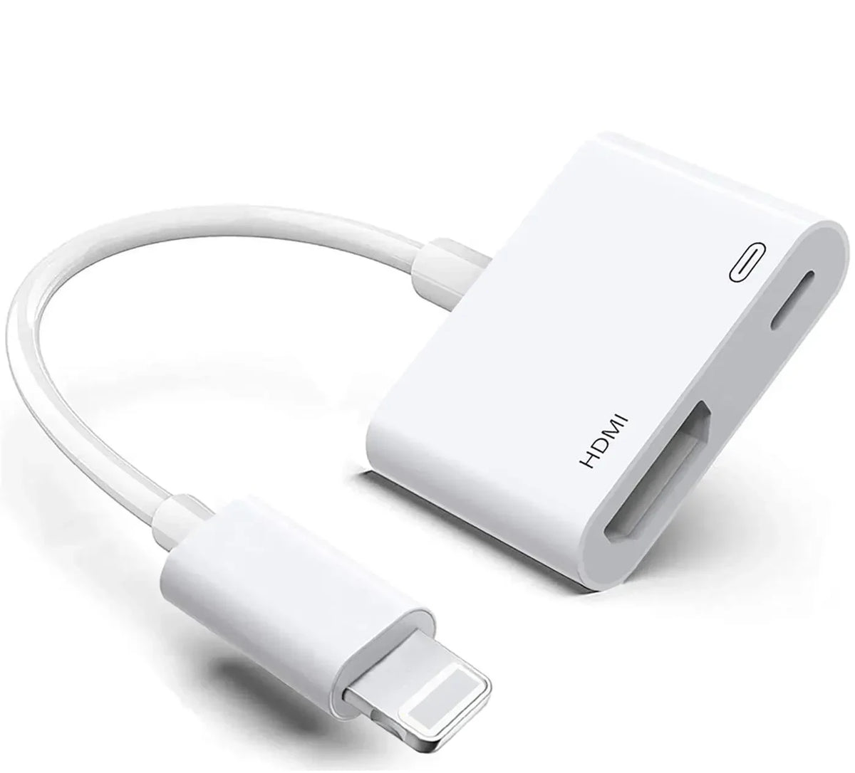 1080P Screen Converter Phone to HDMI-Compatible Adapter for iPhone
