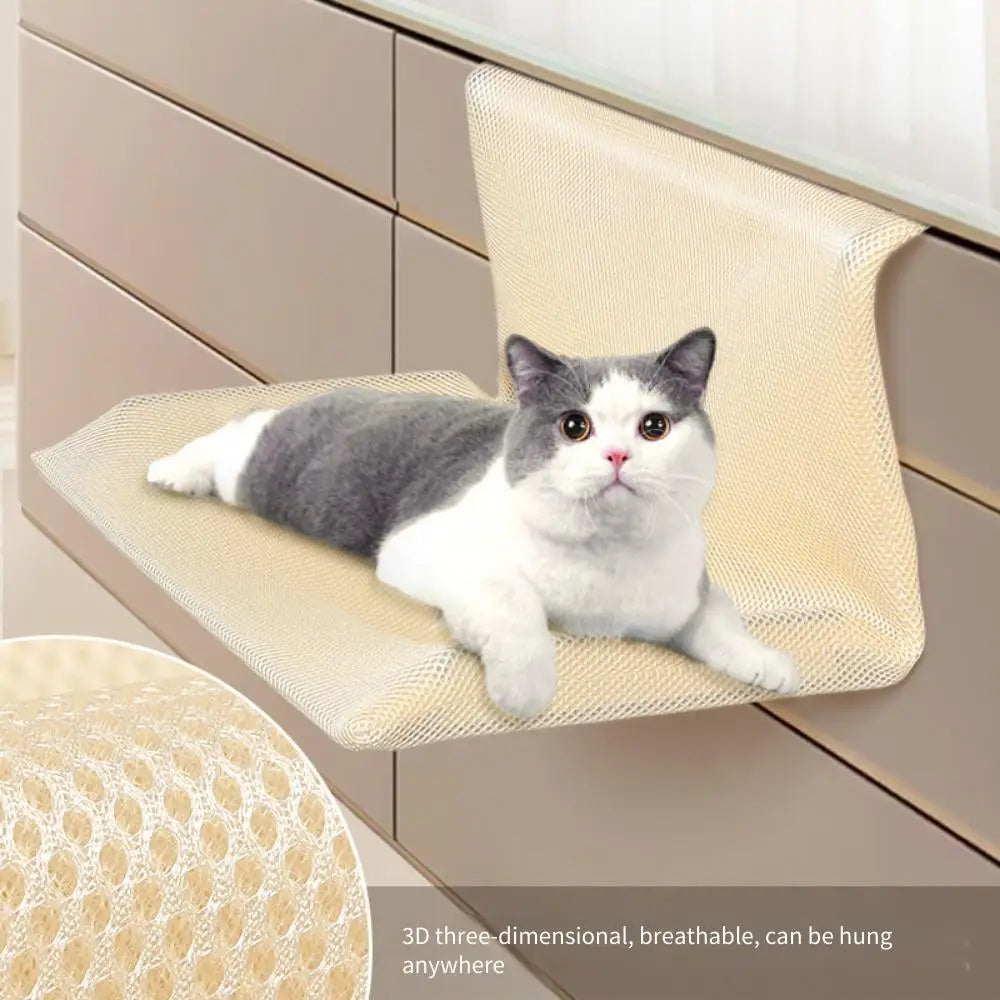 Cat hammock hanging removable and washable folding cat climbing frame villa cat nest manufacturer stock winter warm pet supplies