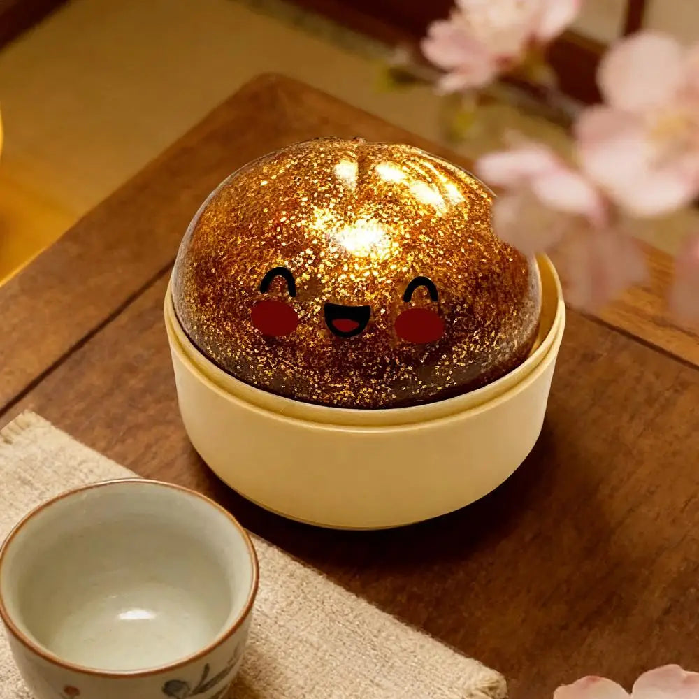 Colorful Bun Sensory Balls Giant Rainbow Dumpling-Shaped Stress-Relieving Ball Rare Pink Glittering Dumpling Soft Squeeze Toy