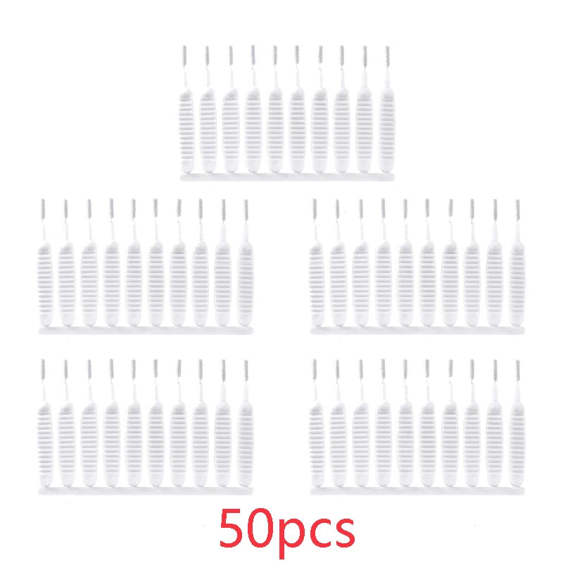 New 20pcs/set Shower Head Cleaning Brush Washing Anti-clogging Small Brush Pore Gap Cleaning Brush For Kitchen Toilet Phone Hole