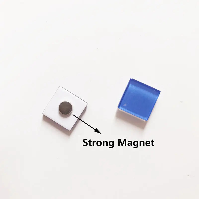 Mini Size 1cm Mixed Color Mosaic Beads Fridge Magnets DIY Kitchen Home Decoration Memo Board Refrigerator Sticker