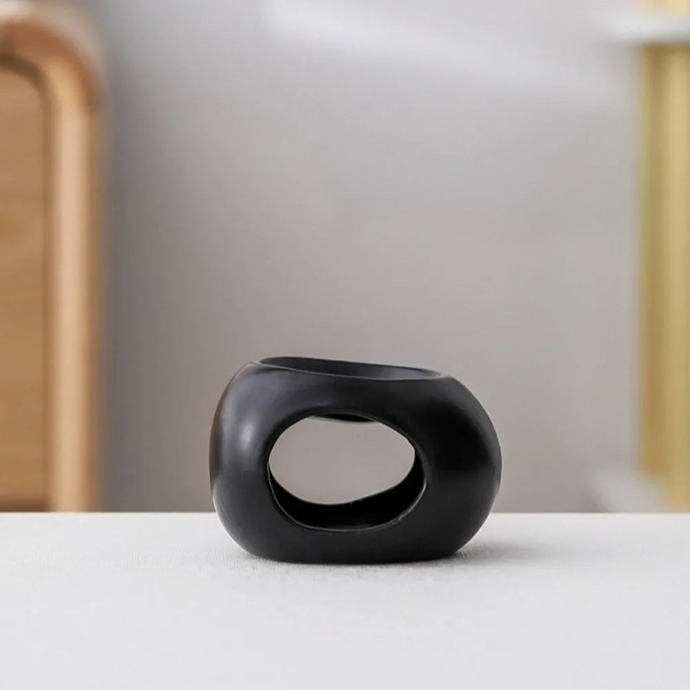 Ceramic Essential Oil Burner Minimalist Modern Aromatherapy Burner Decorative Candle Heating Holder Bedroom