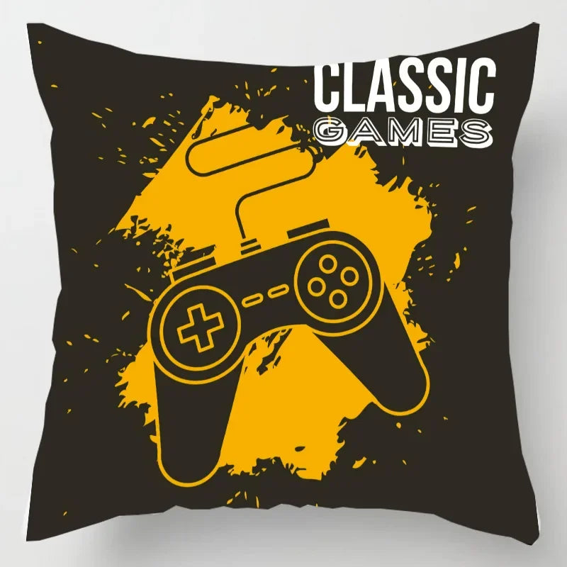 45x45cm TV Game Fan Style Square Pillowcase Home Decor Cushion Cover Anime New Design Printed