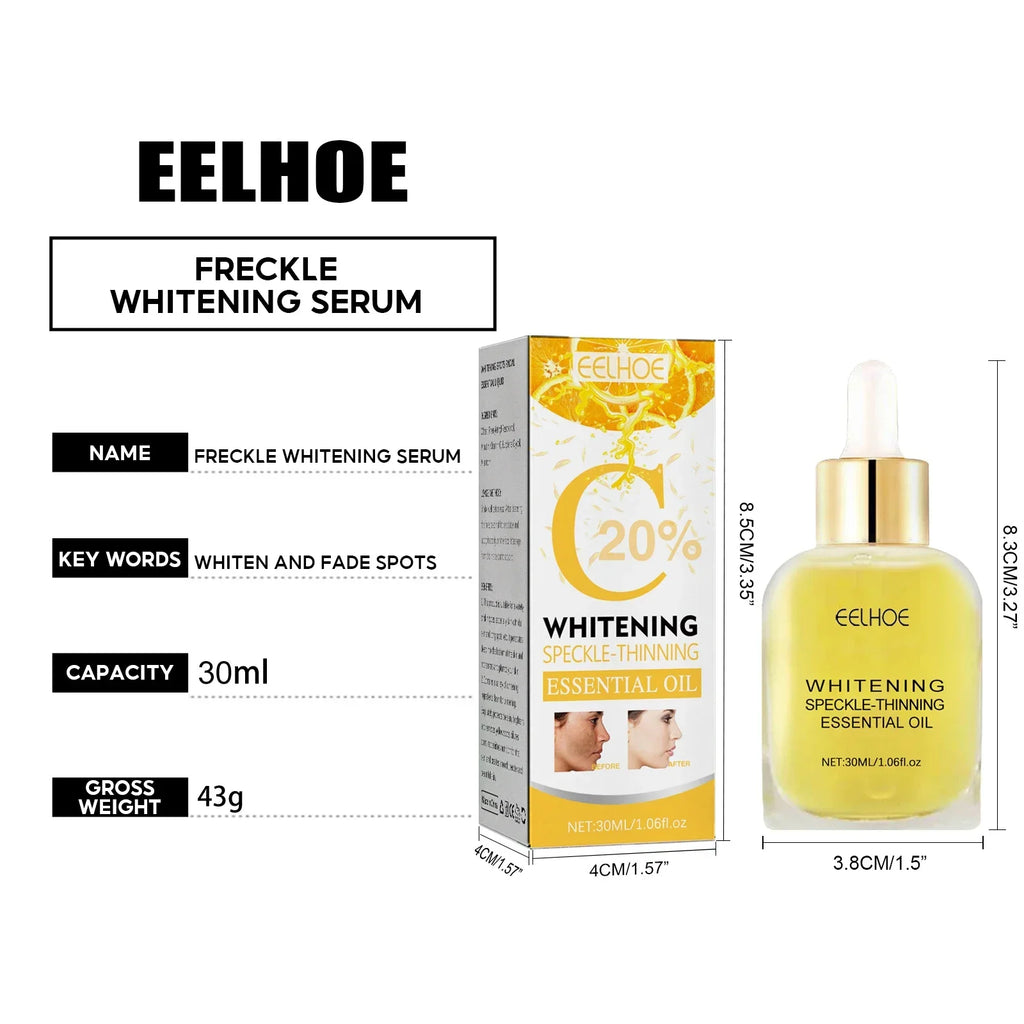 Whitening Freckle Serum Melanin Correcting Fade Pigment Remove Melasma Moisturizing Dark Spot Brighten Beauty Skin Care Essence