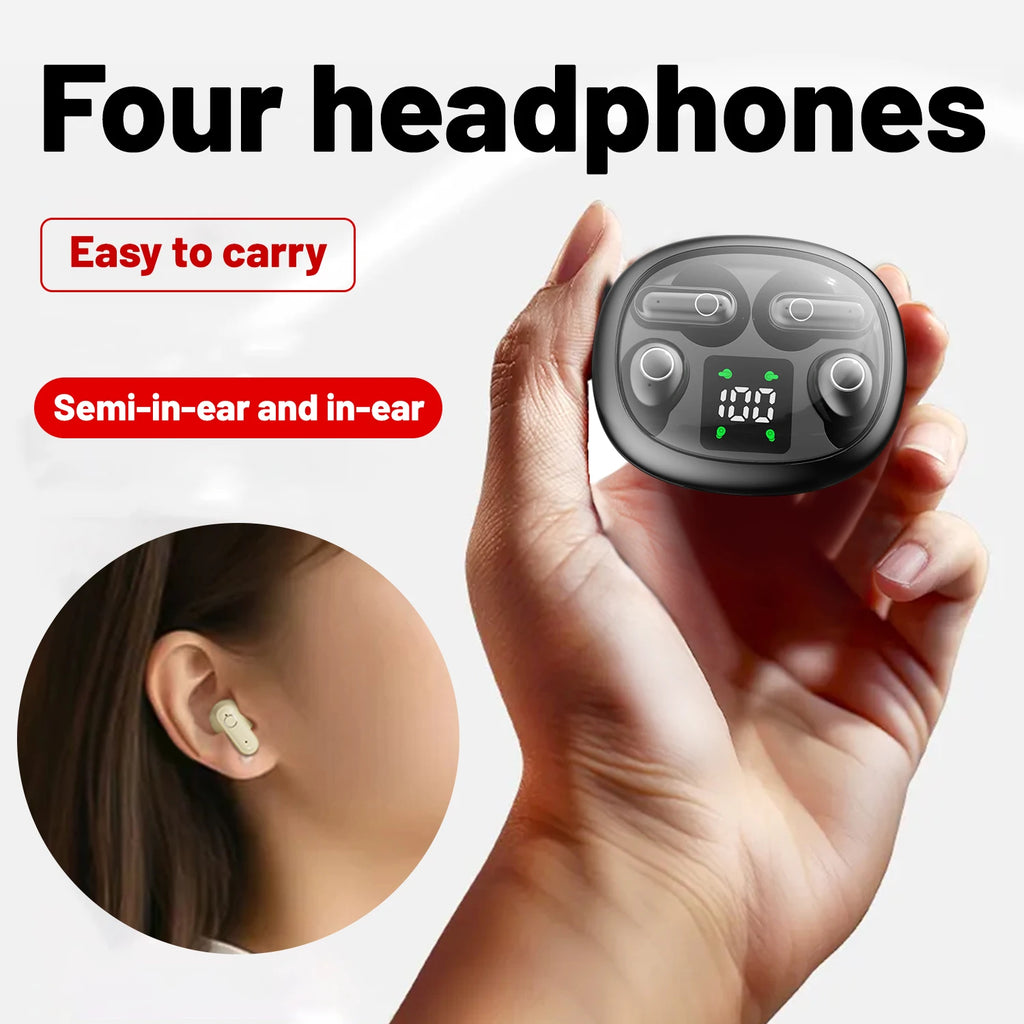 INSONIXN 2in1 Wireless Bluetooth Earbuds