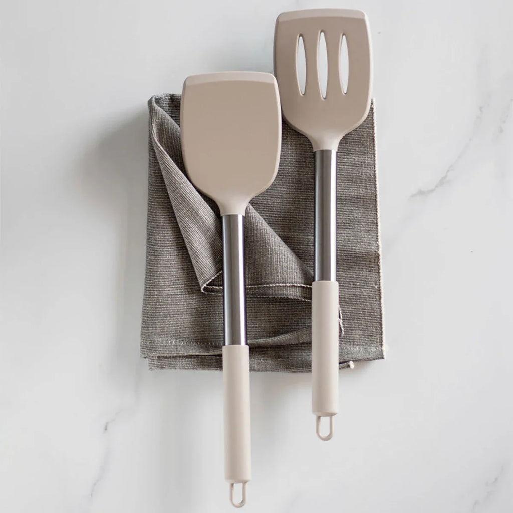 2pcs Stir Fry Spatula Steak Spatula Cooking Utensils Stainless