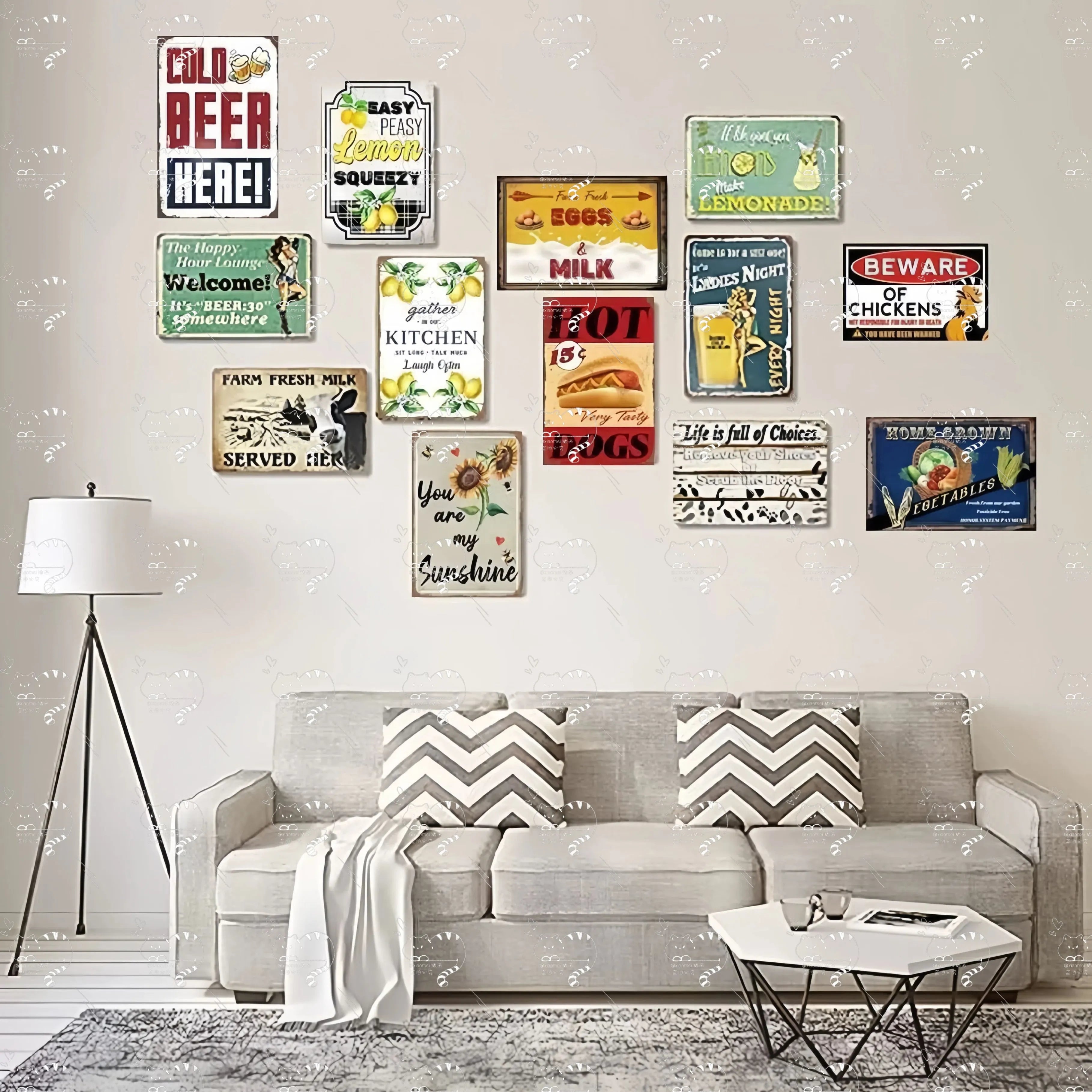 Caution I Can Make It to the Fence in 2.8 Seconds Metal Tin Sign Funny Warning Dog Signs for Farm Yard Farmhouse Home Wall Outdo