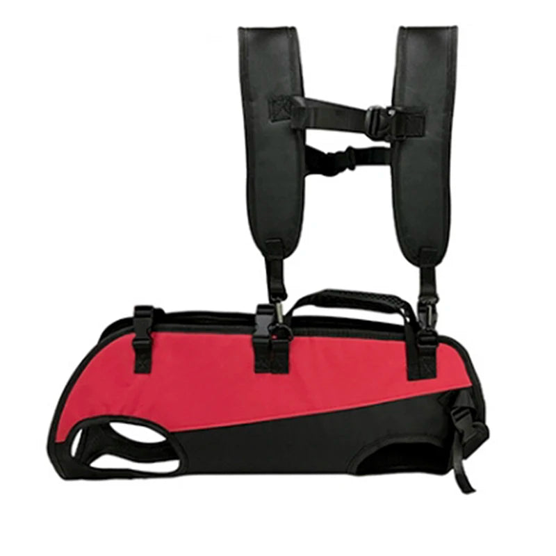 Pet Backpack Carrier Multi-Functional Airbag Shoulder Strap Outdoor Walking Support Stretcher Bag Cycling Dog Backpack