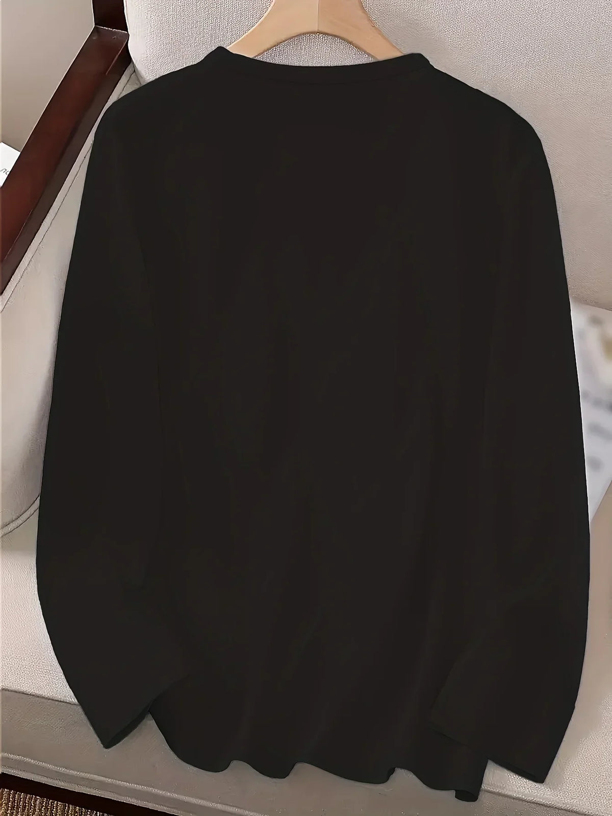 Women's Skull Print Long Sleeve T-Shirt