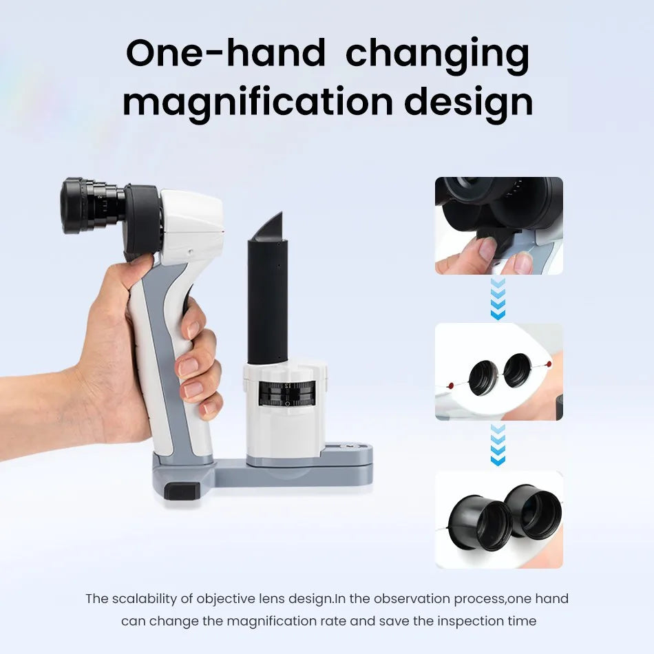 China Most Advanced Ophthalmic Portable Slit Lamp With Low