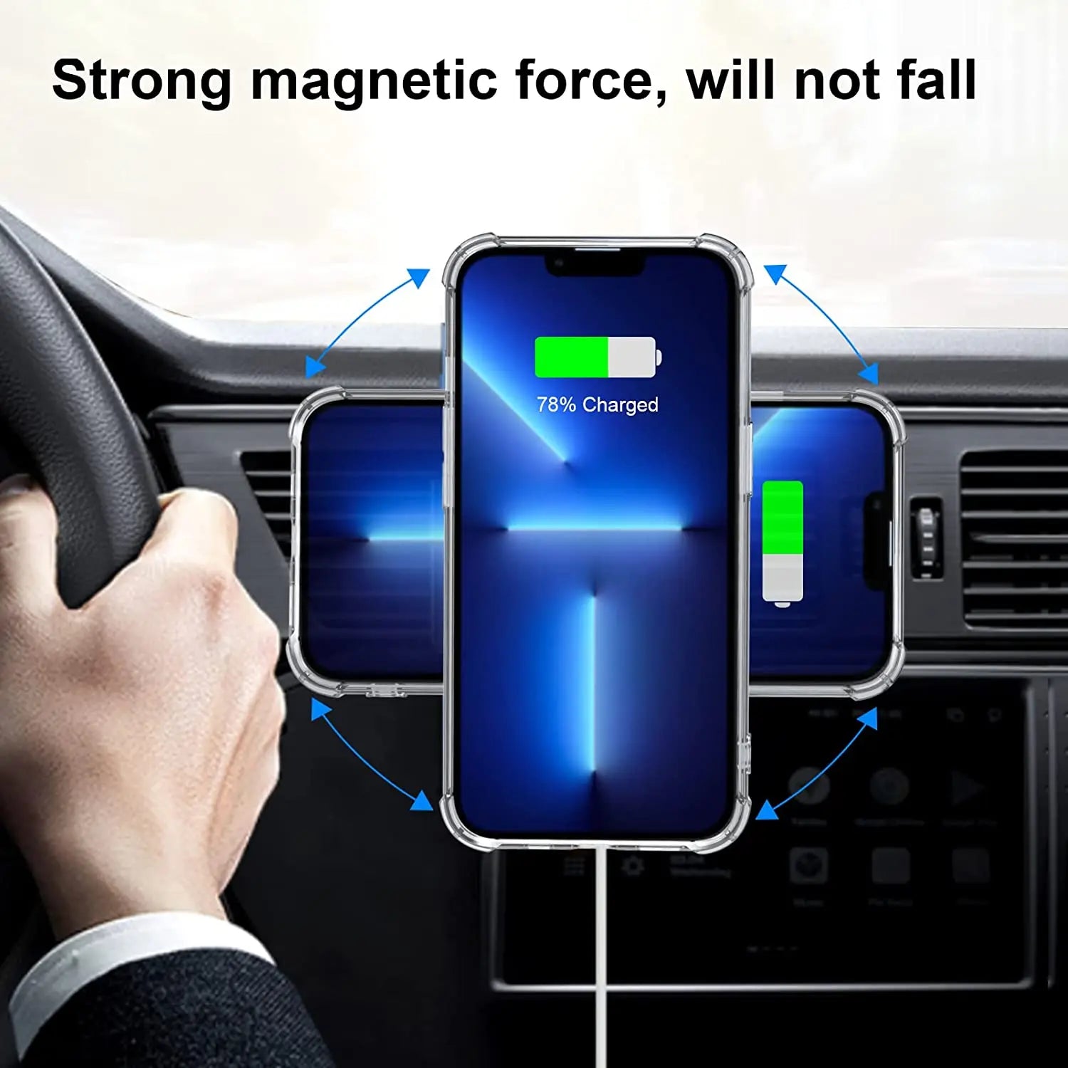 10pcs Universal Metal Sticker For Magnetic Metal Plate Ring Support Wireless Charger Metal Plate Iron Sheet For Car Phone Holder