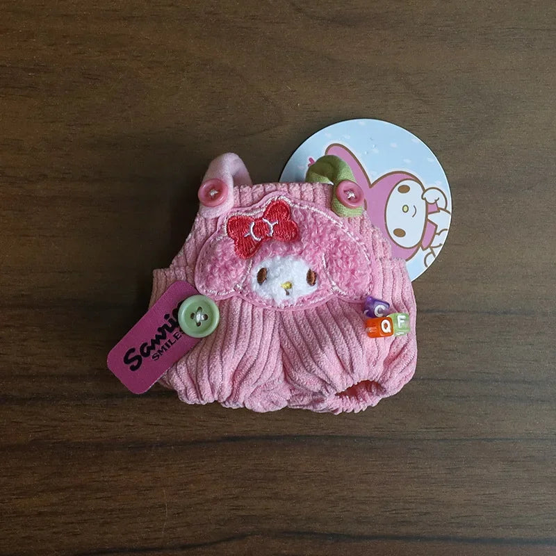 Hot Sanrio For Labubu Series Clothing V1 V2 V3 Toys Cartoon Cute Kuromi Melody Pendant Clothing Doll Fashion Accessories Gift