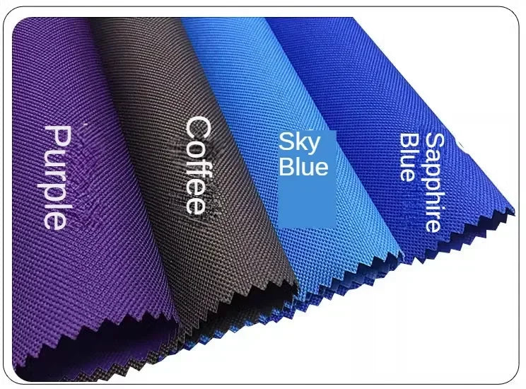 600D Encrypted Thickend Oxford Fabric PVC Waterproof By The Meter for Tent Floor Mat Bags Seiwng Coth Plain Durable Wearable Red