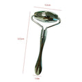 Stainless Steel Pointed Roller Spatula Massage Ball Stone Face Roller Massager To Improve Neck Facial Beauty Skin Care Tool