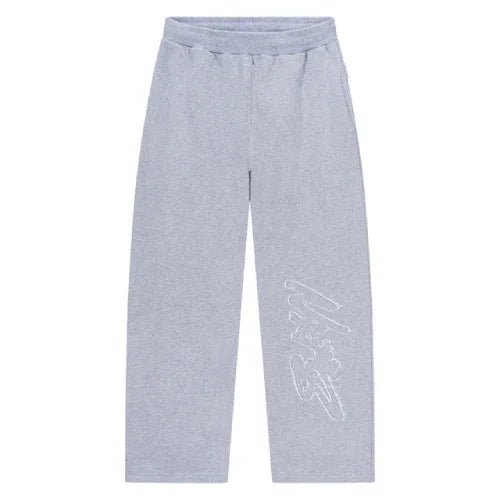 Letter patch embroidered hooded sweatshirt suit new fashion brand loose hip hop street retro pullover trousers suit hot sale