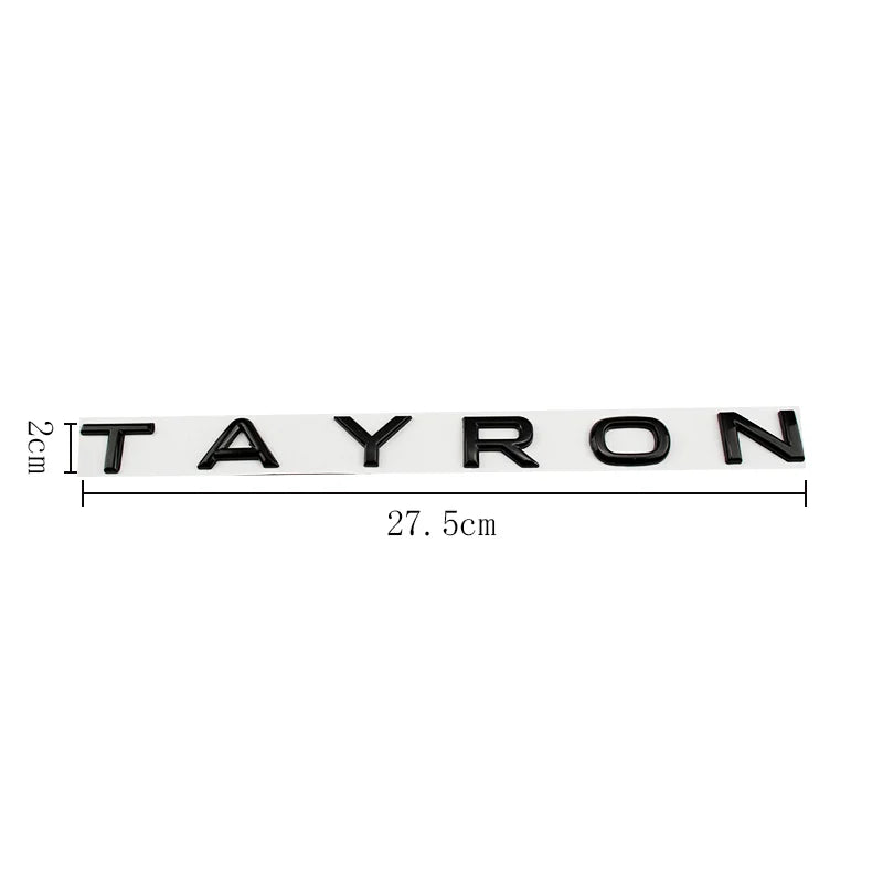 Car Metal Trunk Letters Words Logo Badge Emblem Decals