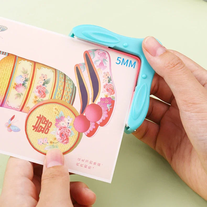 3-in-1 Corner Rounder Border Punches for Scrapbooking Diy Mini