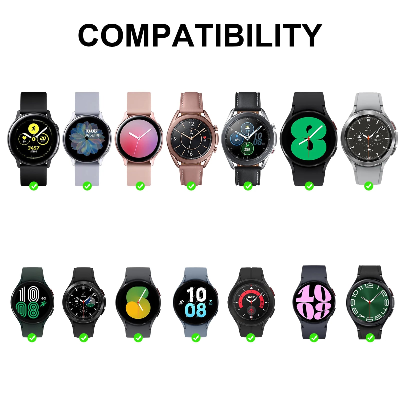 USB C Portable Watch Magnetic Wireless Charger For Apple Watch Ultra 2 3 4 5 6 7 8 9 SE Samsung Galaxy 6 Classic 5 Pro 4 Active