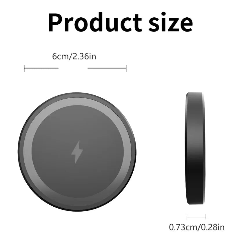 Magnetic Wireless Charger Phone Pad For Magsafe iPhone 17 16 15 14 13 12 Pro Max Airpods 4 Pro Magnet Fast Charging Station