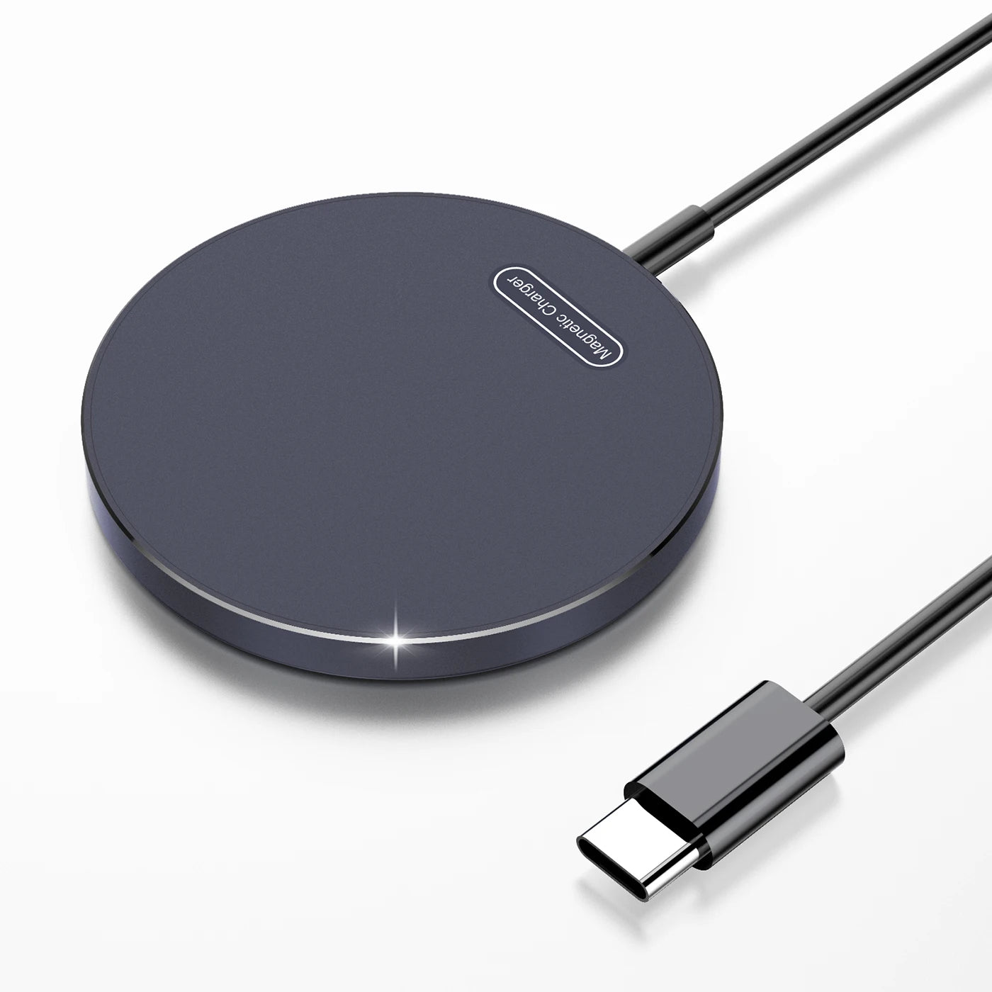 Magnetic Wireless Charger For iPhone 15 14 13 12 11 Pro XS Max Mini X XR Induction Fast Wireless Charging Pad For AirPods Pro 2