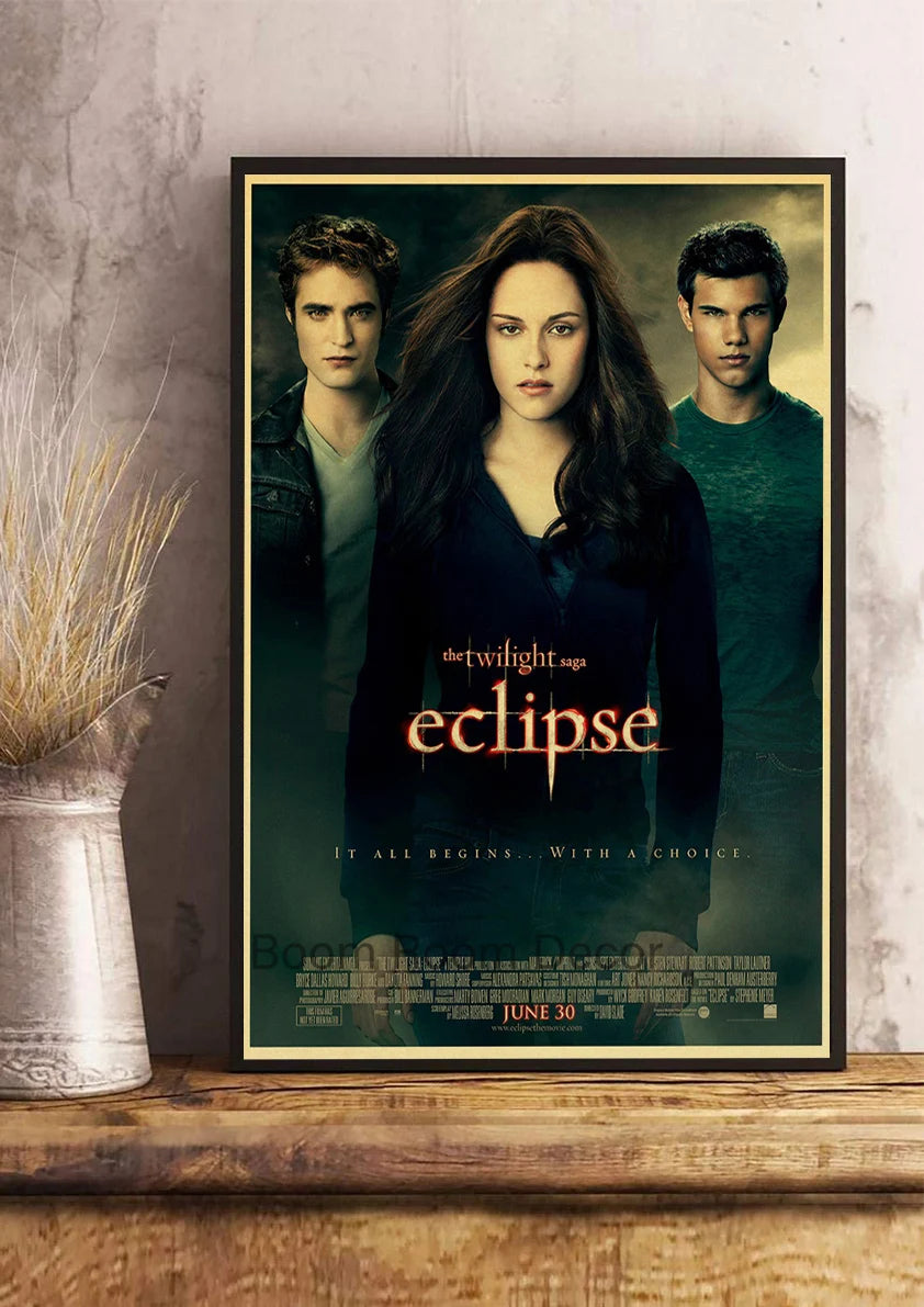 Film TV Movie Twilight Vintage Posters Wall Bedroom Painting Nostalgia Decor Aesthetic Cartoon Art Gift Print Art Wall Paintings