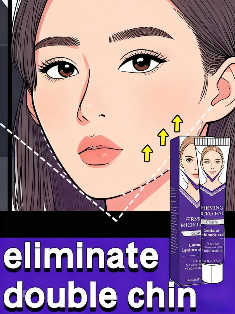 3RD  V-Shape Face Slimming Lifting Facial Cream Lift Up V Double Chin Cheek Slimming Firming Anti Wrinkle Beauty Skin Care