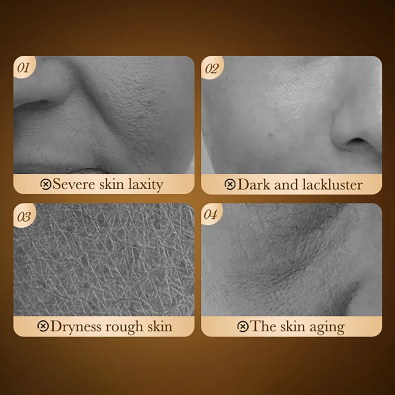 SADOER Vitamin C Capsule Face Cream Whitening Moisturizing Anti-Aging Anti Wrinkles Facial Cream Face Skin Care Products