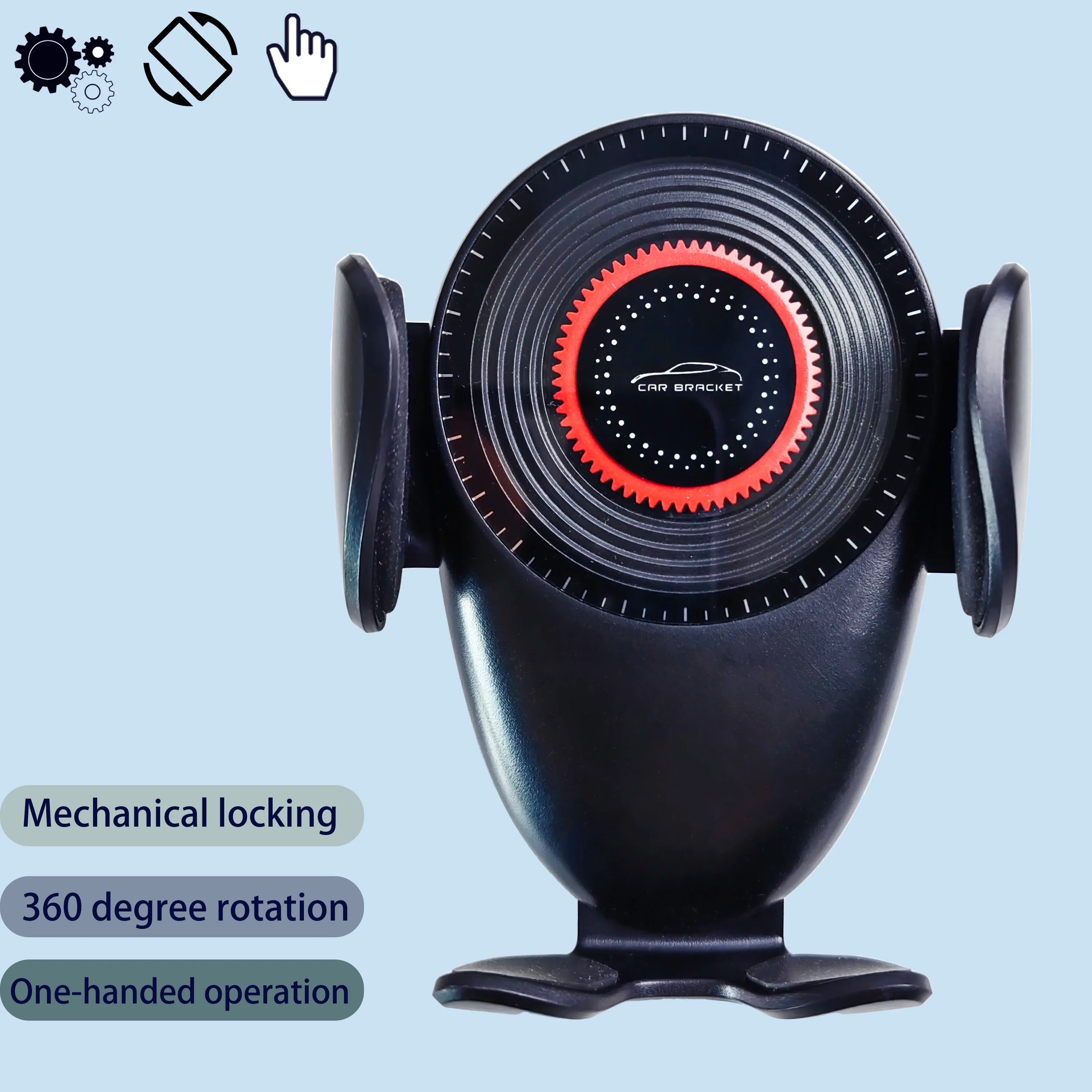 For AUDI Q3 2019 2020 2021 2022 -2024 Car Phone Mount Wireless Charger Special Mobile Phone Holder Fixed Stand Base Accessories