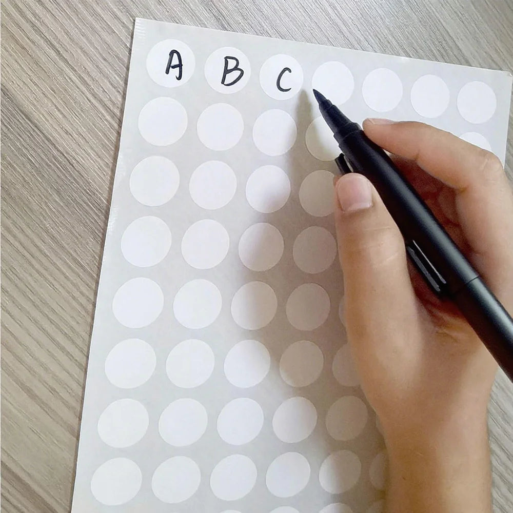 Diamond Painting Tools round label stickers for Diamond painting Storage Box Accessory Tools 15mm size