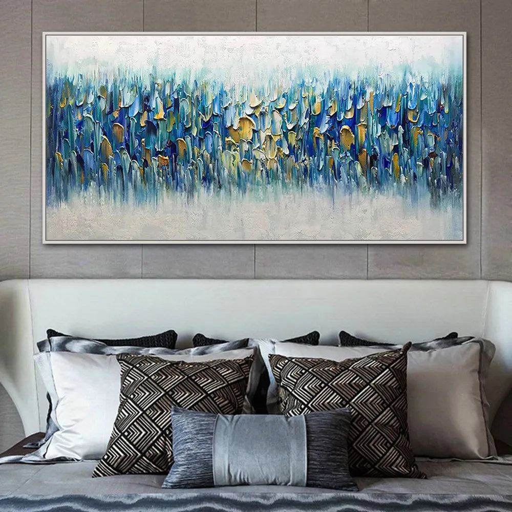Classic Abstract Aesthetics Wall Art Block Texture HD Oil On Canvas Posters And Prints Home Bedroom Living Room Decoration Gifts