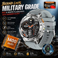 Ultra Large 1400mAh Battery Sport Smartwatch 1.7” Heart Rate